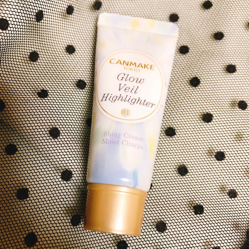 グロウヴェールハイライター/キャンメイク/クリームハイライトを使ったクチコミ（1枚目）