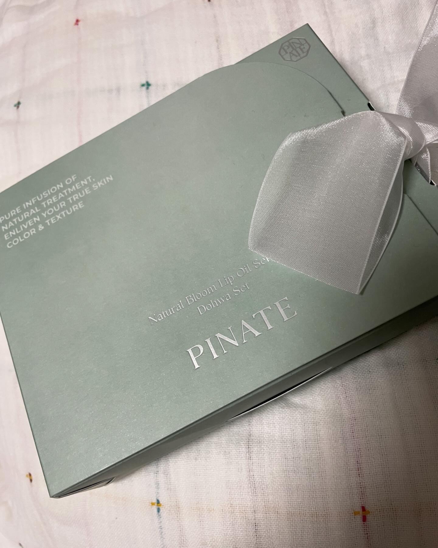 ナチュラルブルームリップオイルセラム 3色セット/PINATE/リップグロスを使ったクチコミ（2枚目）