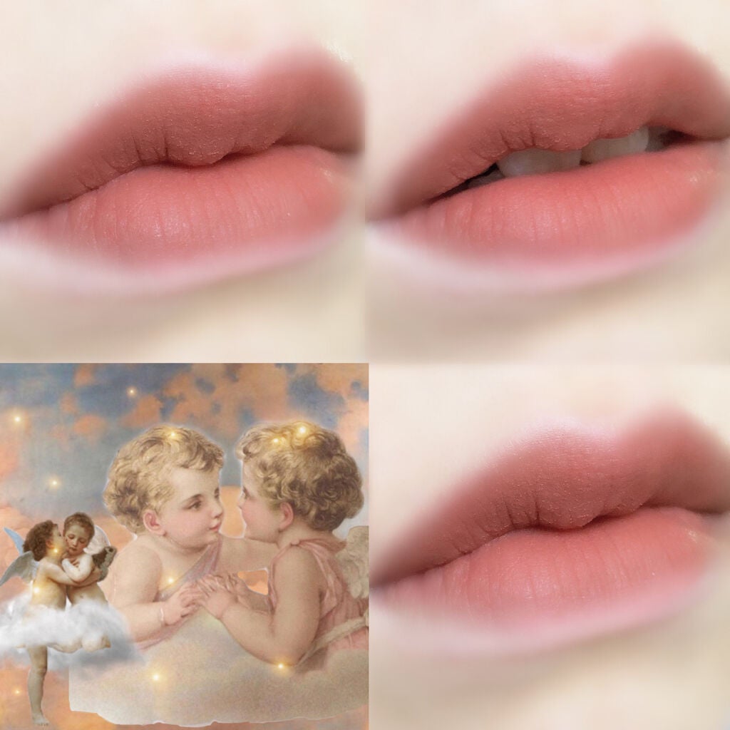 リトルエンジェルフェザーマットリップ/FlowerKnows/口紅を使ったクチコミ(5枚目)