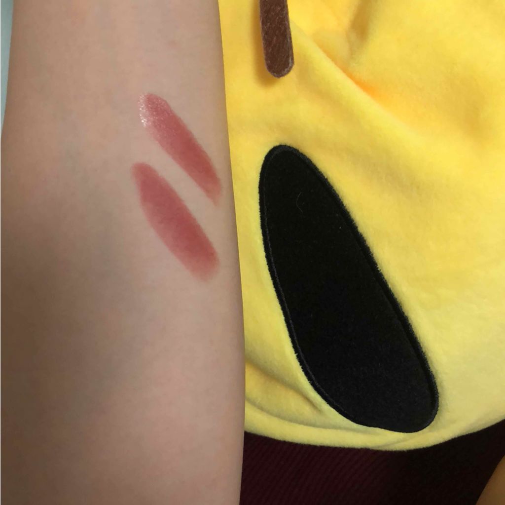 ルージュアレーブル カシミア 102 スイートソング/クレ・ド・ポー ボーテ/口紅を使ったクチコミ（2枚目）