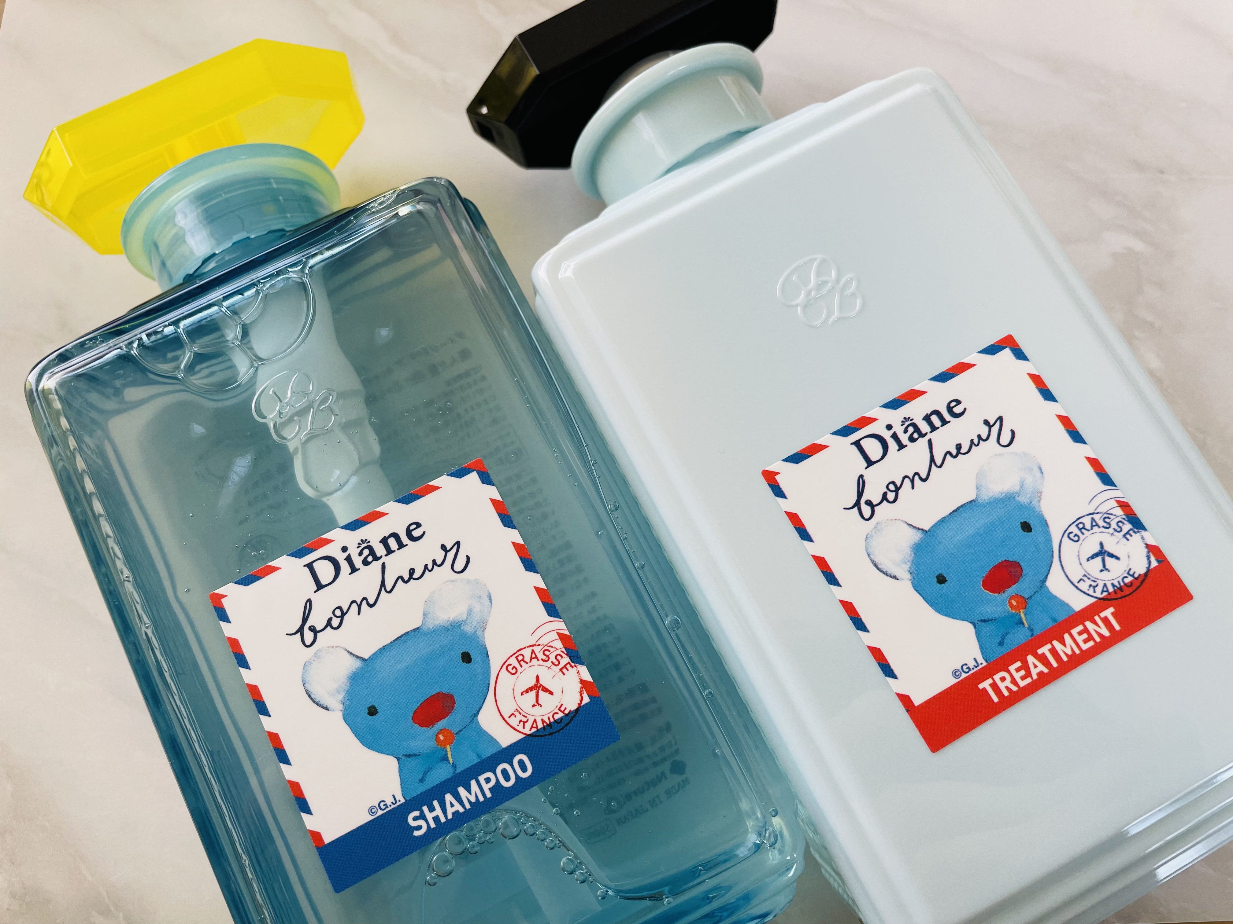 ブルージャスミンの香り/シャンプー＆トリートメント/ダイアン/市販シャンプーを使ったクチコミ（1枚目）