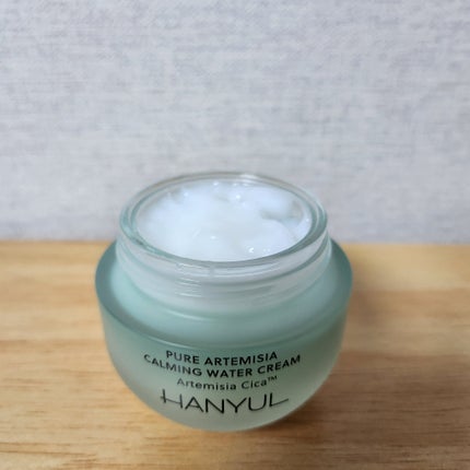 ピュアアルテミシア カーミングウォータークリーム/HANYUL(ハンユル)/フェイスクリームを使ったクチコミ(3枚目)