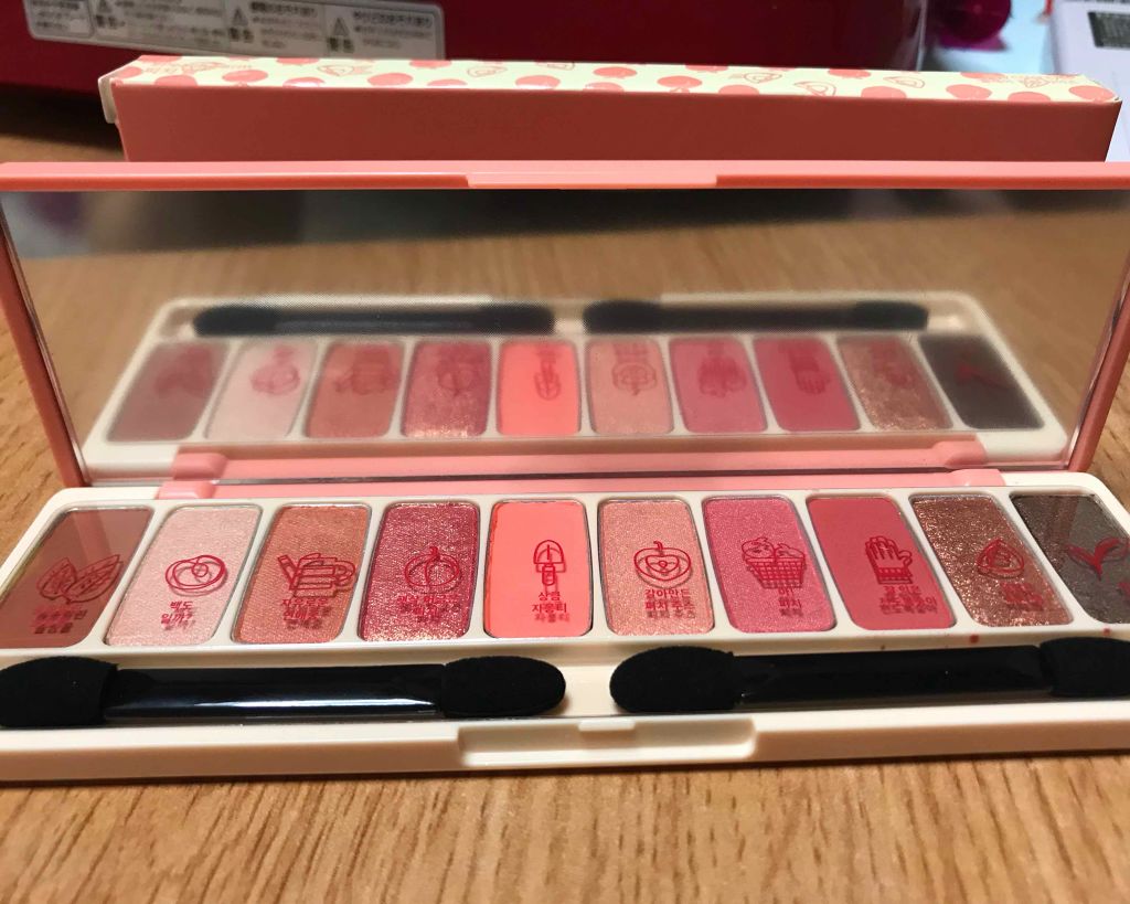 プレイカラー アイシャドウ/ETUDE/アイシャドウパレットを使ったクチコミ（2枚目）