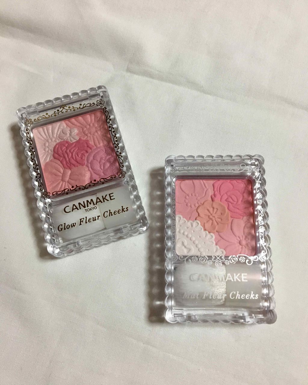 マットフルールチークス/キャンメイク/パウダーチークを使ったクチコミ（1枚目）