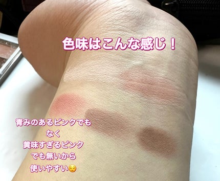 パーフェクトマルチアイズ/キャンメイク/アイシャドウパレットを使ったクチコミ(2枚目)