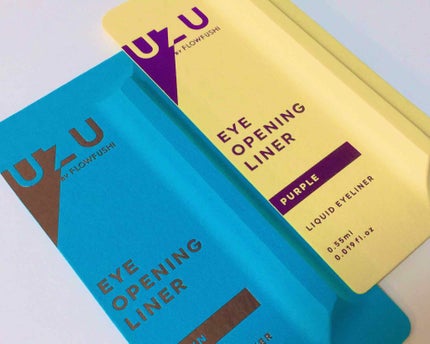 EYE OPENING LINER/UZU BY FLOWFUSHI/リキッドアイライナーを使ったクチコミ(4枚目)