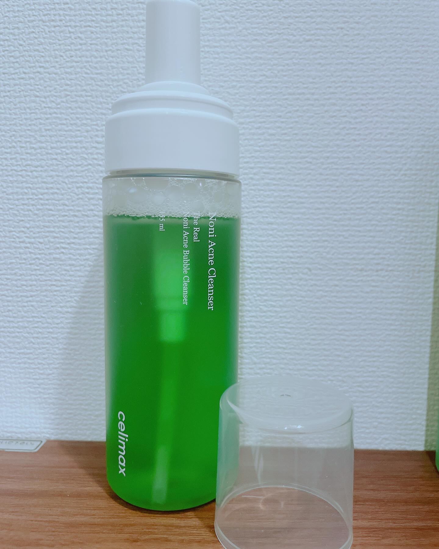 ザリアルノニアクネバブルクレンザー/celimax/泡洗顔を使ったクチコミ（3枚目）