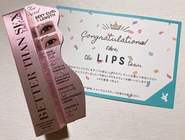 ベター ザン セックス マスカラ ドール ラッシュ/Too Faced/マスカラを使ったクチコミ（1枚目）