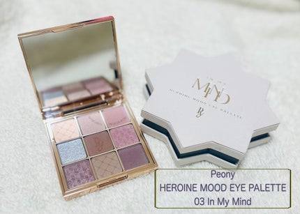 Heroine Mood Eye Palette/Peony/アイシャドウパレットを使ったクチコミ(1枚目)