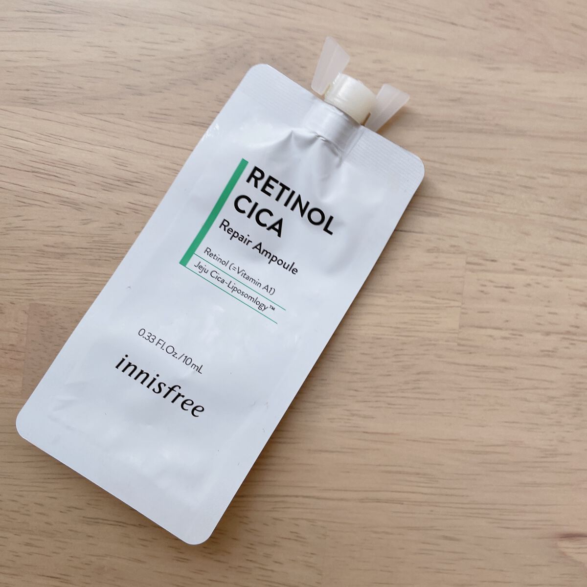 レチノール シカ リペア セラム/innisfree/美容液を使ったクチコミ(1枚目)