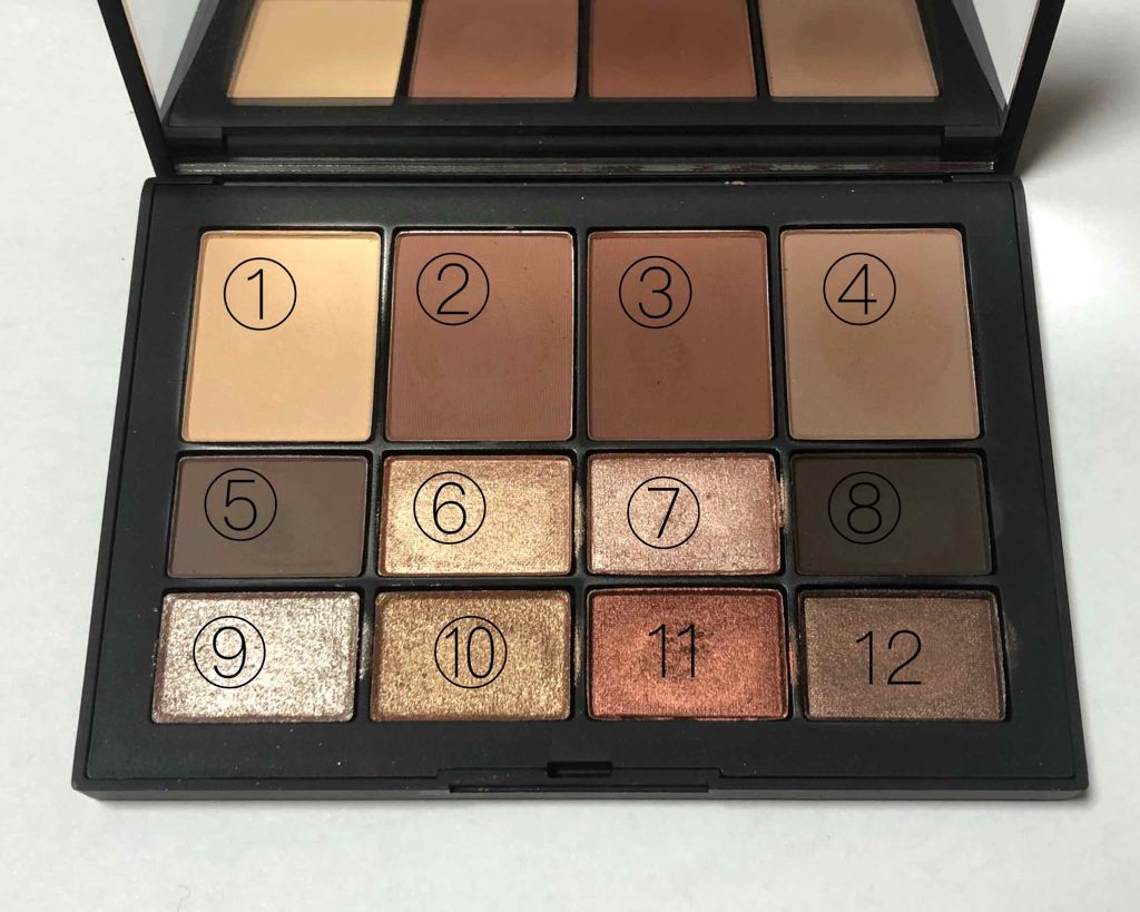 スキンディープ アイパレット /NARS/アイシャドウパレットを使ったクチコミ(2枚目)