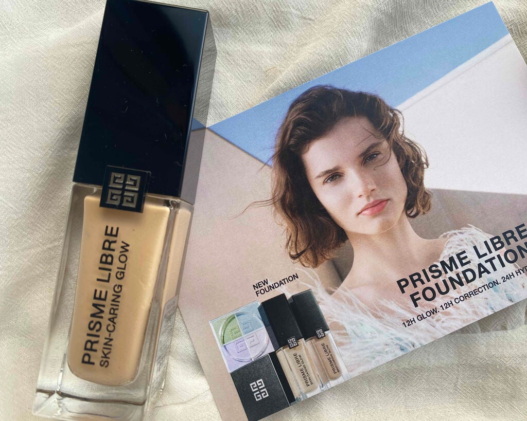 プリズム・リーブル・スキンケアリング・グロウ/GIVENCHY/リキッドファンデーションを使ったクチコミ(1枚目)