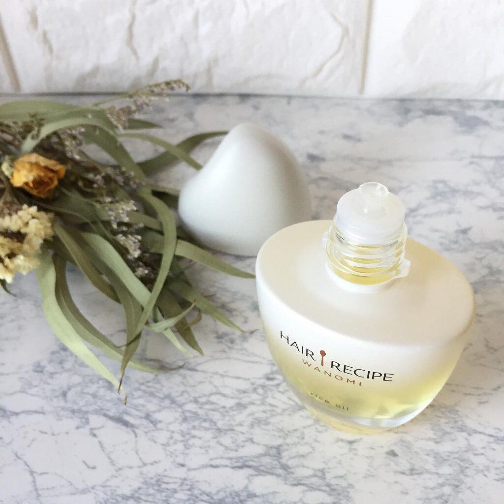 さらとろライスオイル(洗い流さないトリートメント)/WANOMI/ヘアオイルを使ったクチコミ(4枚目)