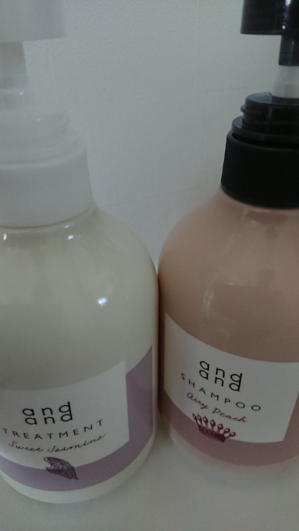 ときめく スウィートジャスミンの香り トリートメント/and and/洗い流すヘアトリートメントを使ったクチコミ（1枚目）