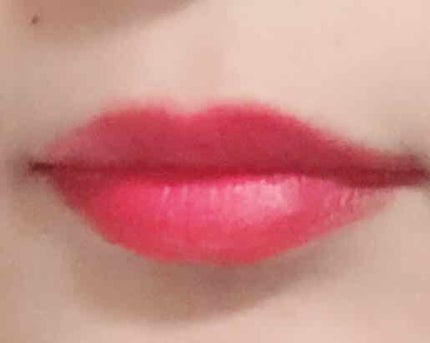 リップティントマット 01 コーラル/キャンメイク/リップグロスを使ったクチコミ(2枚目)