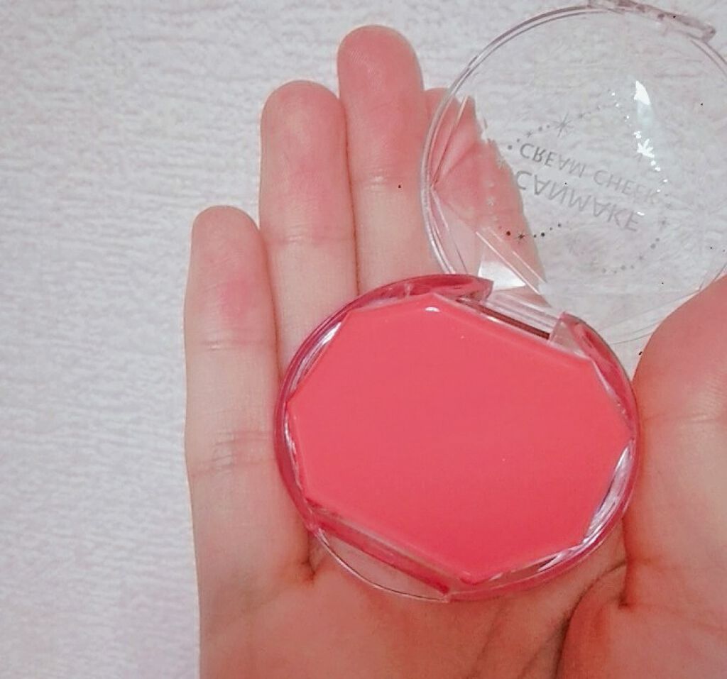 クリームチーク(クリアタイプ)/キャンメイク/ジェル・クリームチークを使ったクチコミ(2枚目)