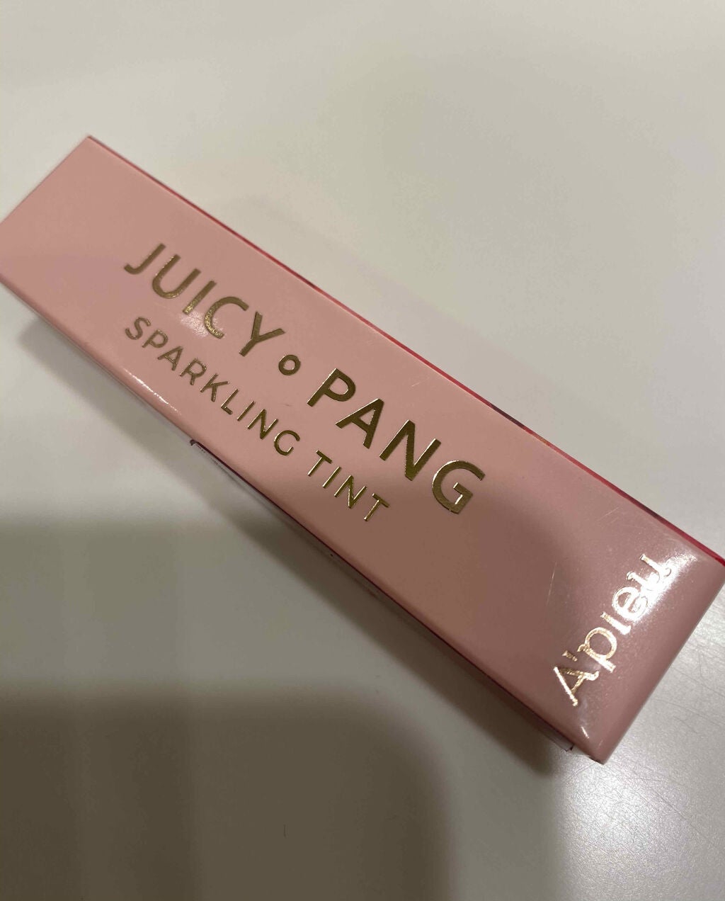 アピュー ジューシーパン スパークリングティント/A’pieu/口紅を使ったクチコミ(1枚目)