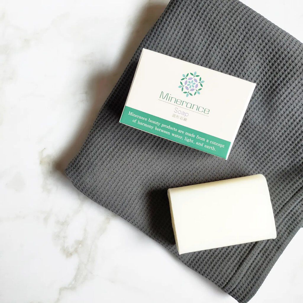 ミネランス  固形石鹸/minerance/洗顔石鹸を使ったクチコミ（1枚目）