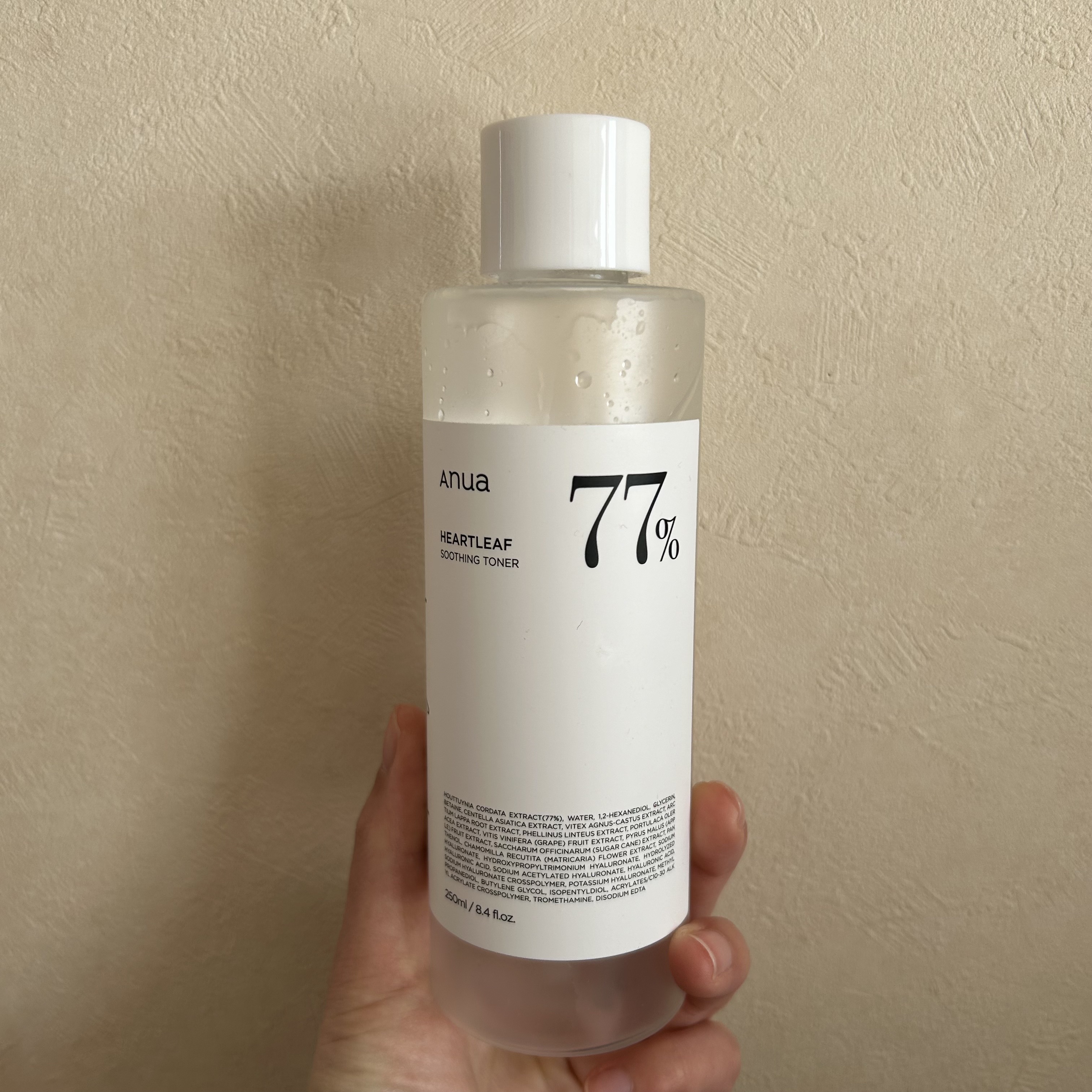ドクダミ 77 スージングトナー/Anua/化粧水を使ったクチコミ（1枚目）