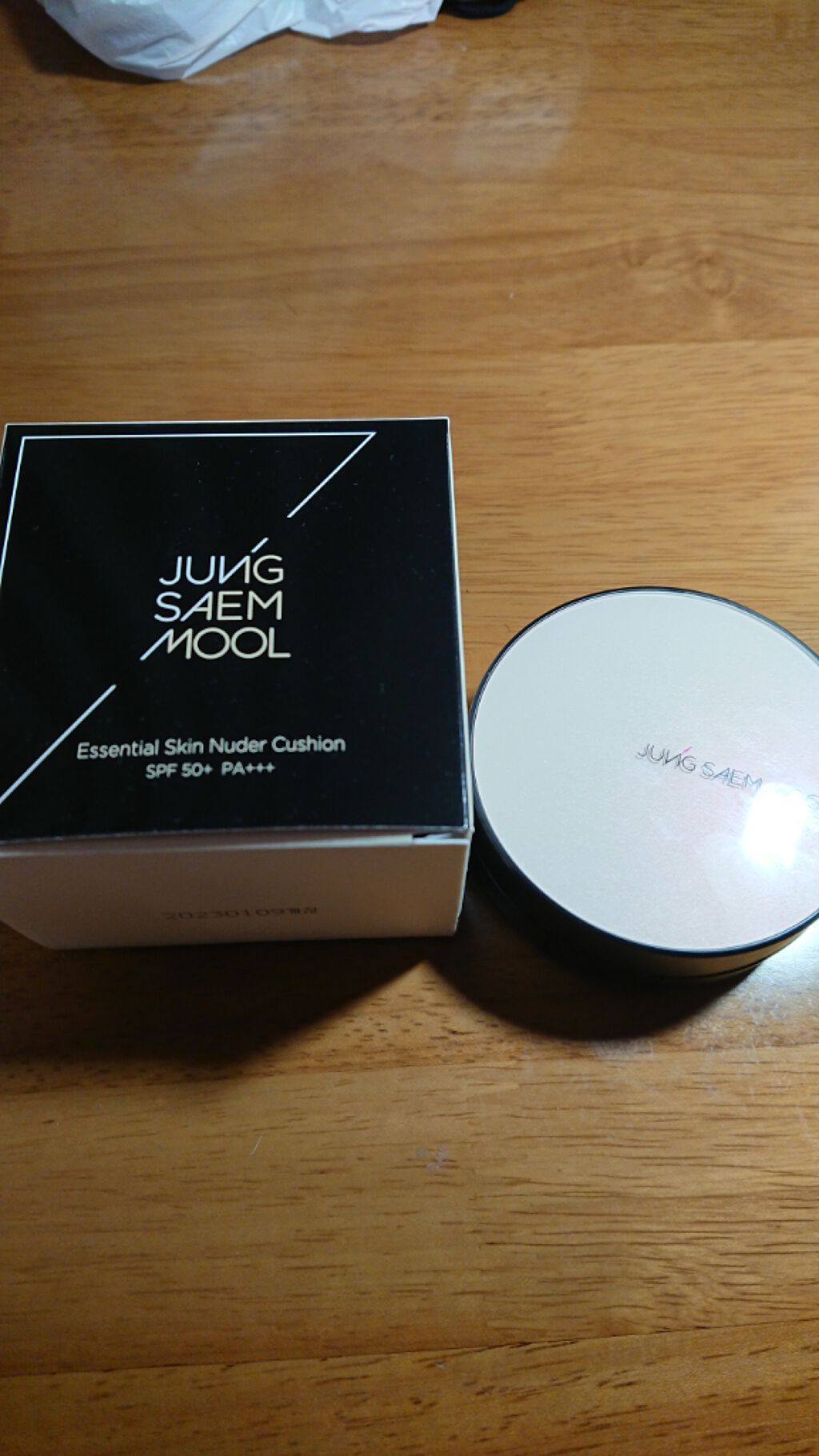 ジョンセンムル エッセンシャル スキン ヌーダー クッション/JUNG SAEM MOOL/クッションファンデーションを使ったクチコミ(1枚目)