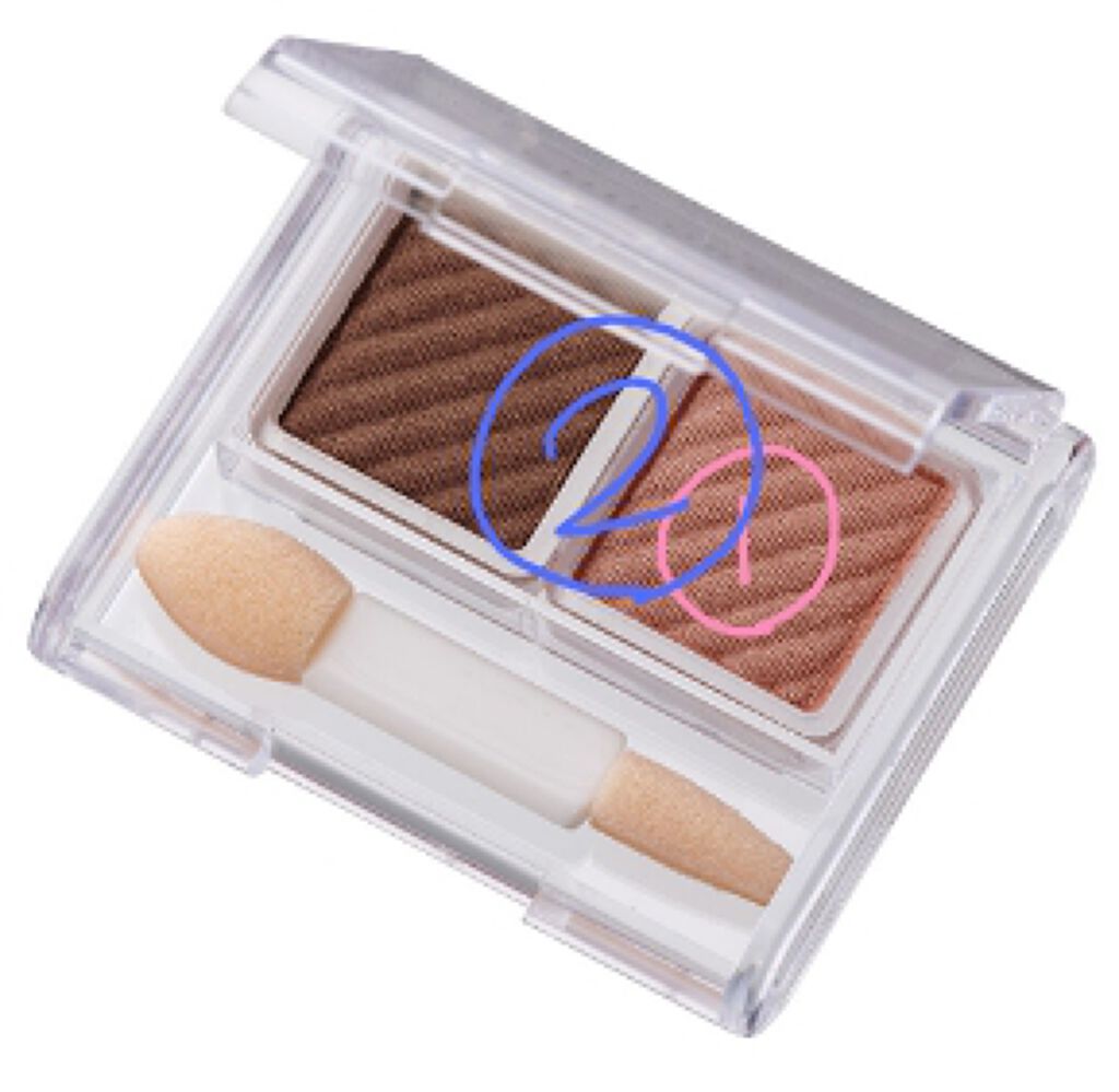 UR GLAM　BLOOMING EYE COLOR PALETTE/U R GLAM/アイシャドウパレットを使ったクチコミ（3枚目）