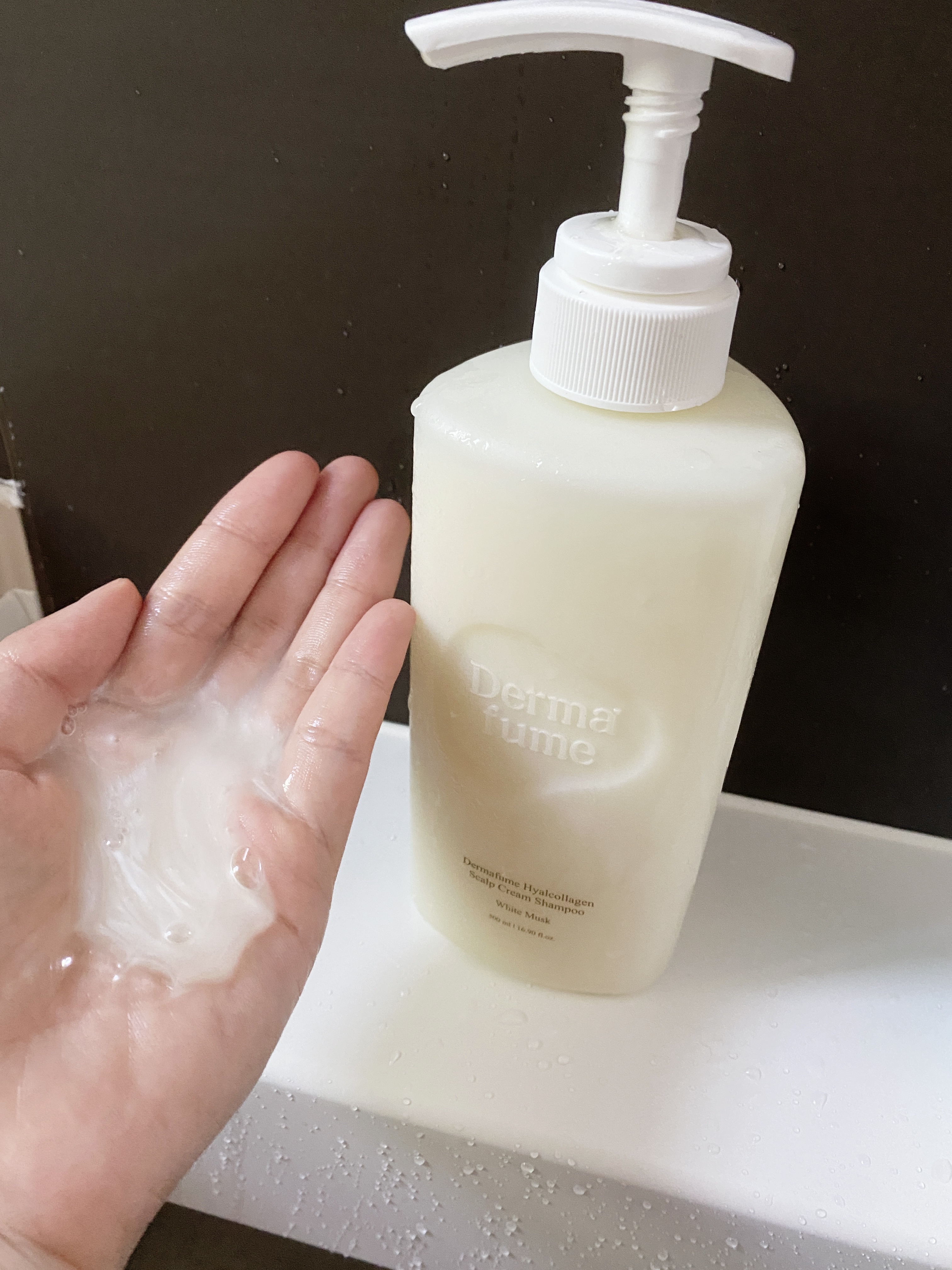 ヒアルコラーゲンスカルプケア シャンプー/トリートメント/Dermafume/市販シャンプーを使ったクチコミ（1枚目）