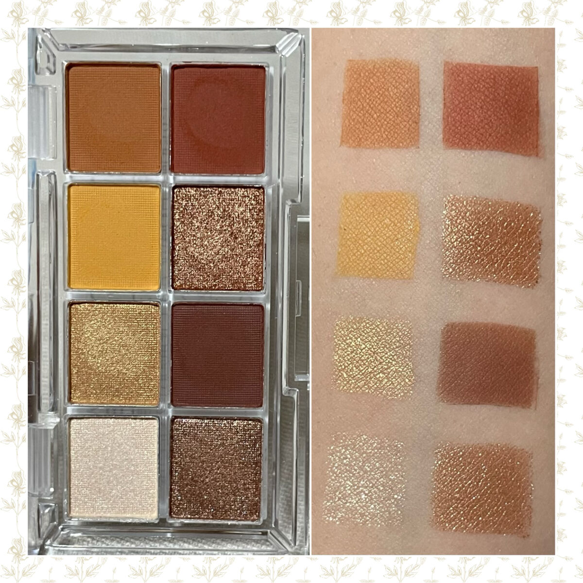 AC 8カラーアイパレット/AC MAKEUP/アイシャドウパレットを使ったクチコミ（3枚目）