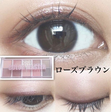 カラー マスター シャドウ パレット /the SAEM/アイシャドウパレットを使ったクチコミ(1枚目)