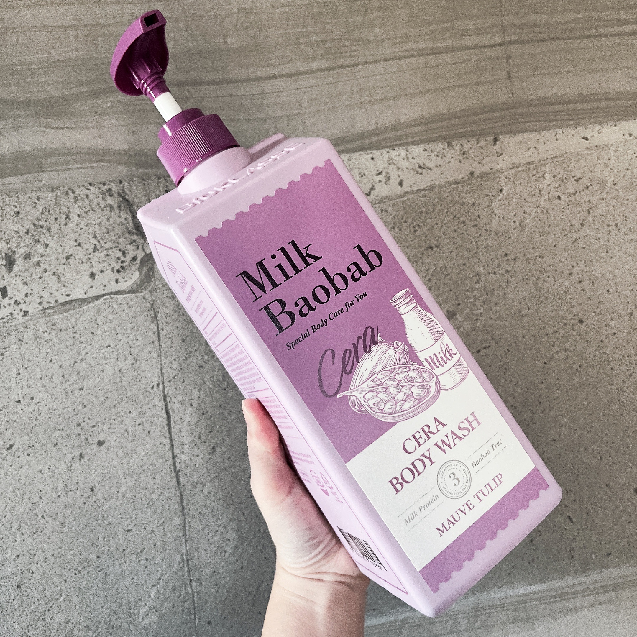 セラボディーウォッシュ モーブチューリップの香り/ミルクバオバブ/ボディソープを使ったクチコミ（1枚目）