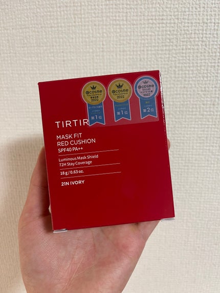 マスク フィット レッド クッション/TIRTIR(ティルティル)/クッションファンデーションを使ったクチコミ(4枚目)