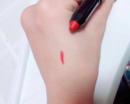 クレヨンマットリップ/キャンメイク/口紅を使ったクチコミ(2枚目)