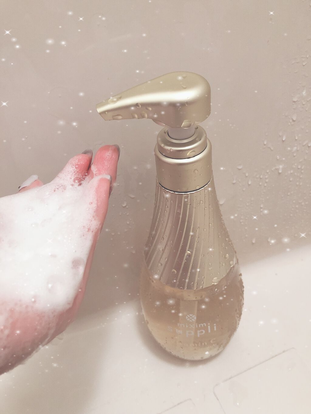 ビタミン リペアシャンプー／コラーゲン リペアヘアトリートメント/mixim suppli/市販シャンプーを使ったクチコミ（2枚目）