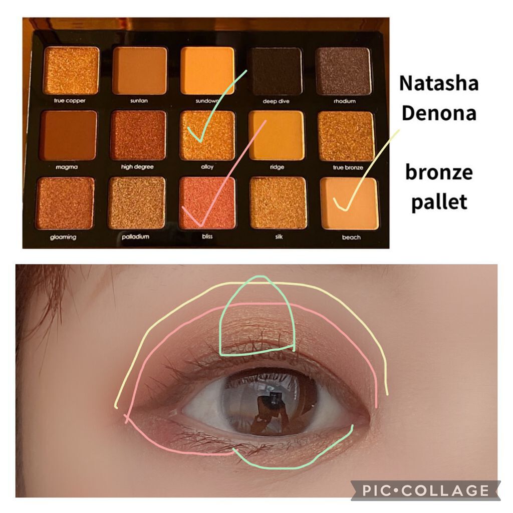 今日は久しぶりに
Natasha DenonaのBRONZE PALETTE
使いました🔥✨

夏になると使いたくなる発色🔥✨
ピンクとゴールドの絶妙なバランス〜。
やっぱりかわいいな、このパレット✨

