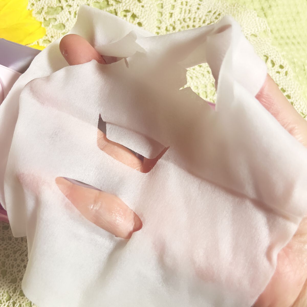 お疲れさマスク ビタットA/サボリーノ/シートマスク・パックを使ったクチコミ（3枚目）