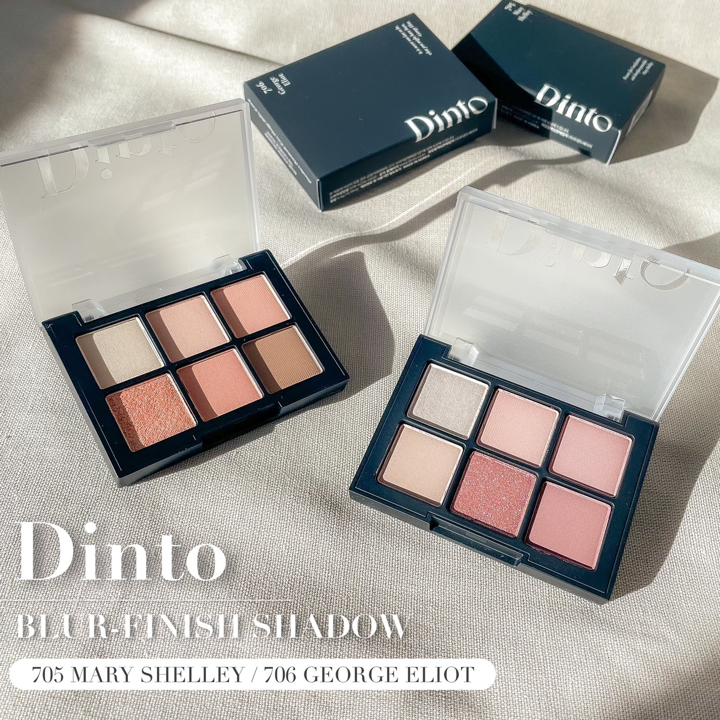 ブラーフィニシュシャドウパレット/Dinto/アイシャドウパレットを使ったクチコミ(1枚目)