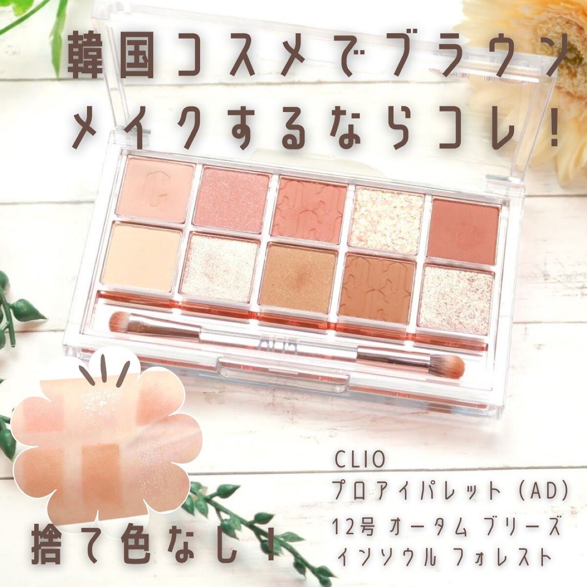 プロ アイ パレット/CLIO/アイシャドウパレットを使ったクチコミ(1枚目)