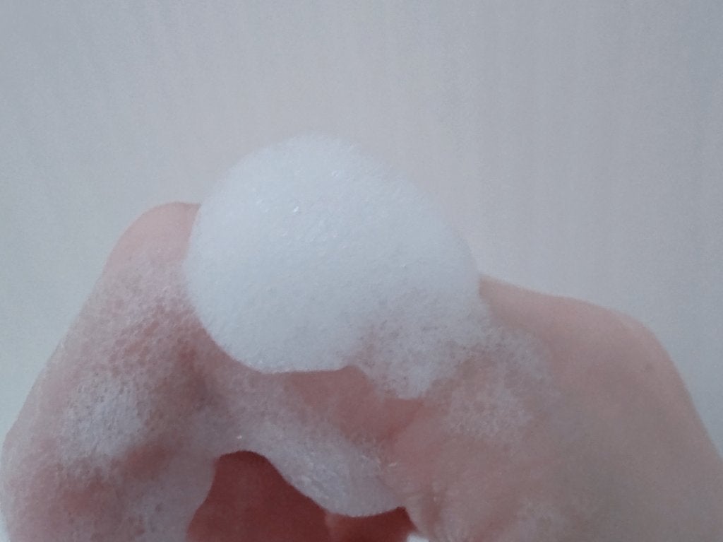 グリーンカーミングブルーレーションクリーンディープクレンザー/obsero/洗顔フォームを使ったクチコミ(2枚目)