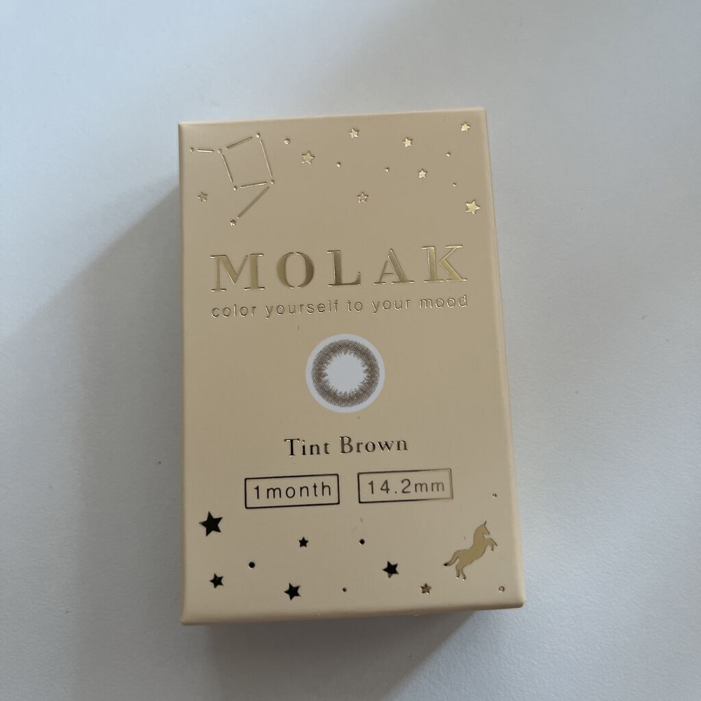 MOLAK 1month ティントブラウン/MOLAK/１ヶ月（１MONTH）カラコンを使ったクチコミ（1枚目）