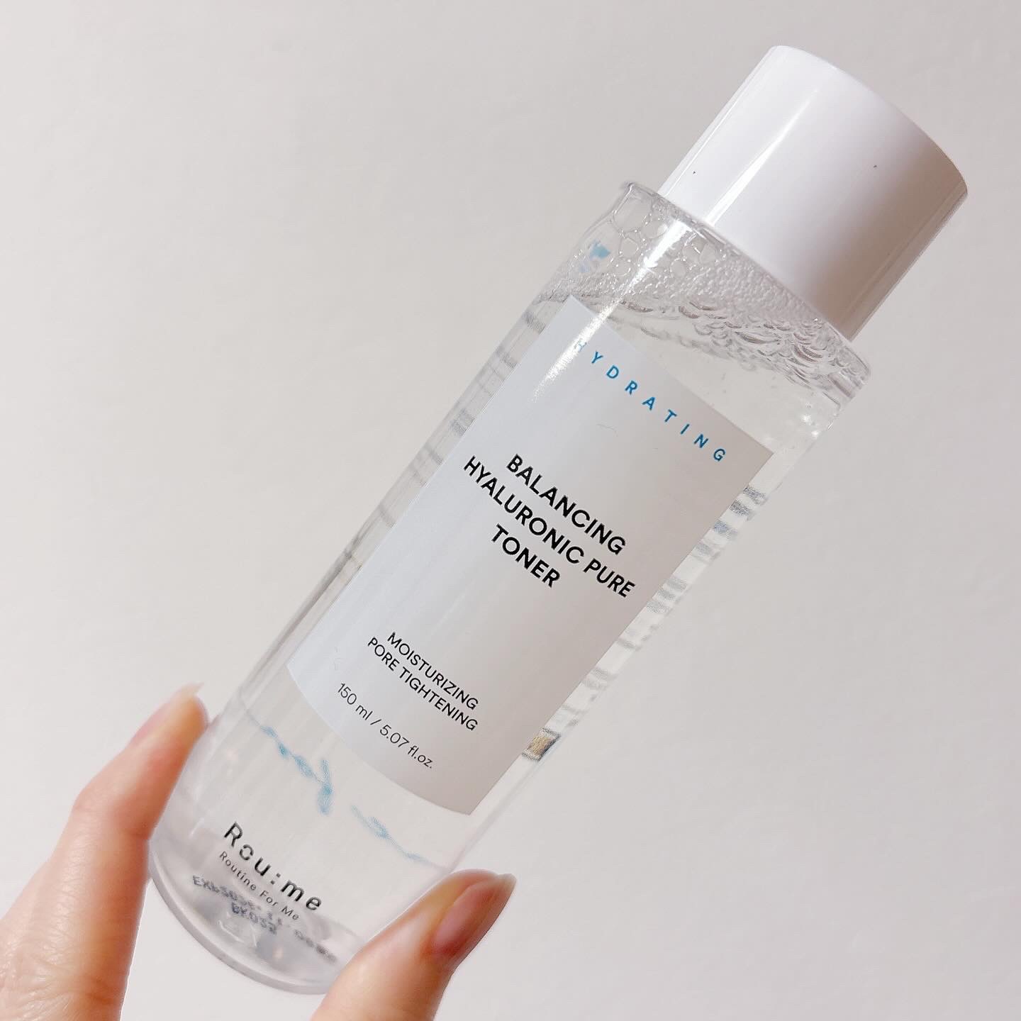 バランシング ヒアルロニック ピュア トナー/Roume/化粧水を使ったクチコミ（2枚目）