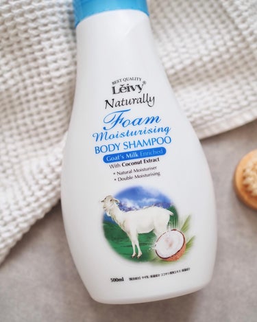 Leivy レイヴィーフォームボディシャンプーゴートミルクのクチコミ「𓆸
Leivy Naturally
フォームボディシャンプーゴートミルク
500ml
────.....」（3枚目）