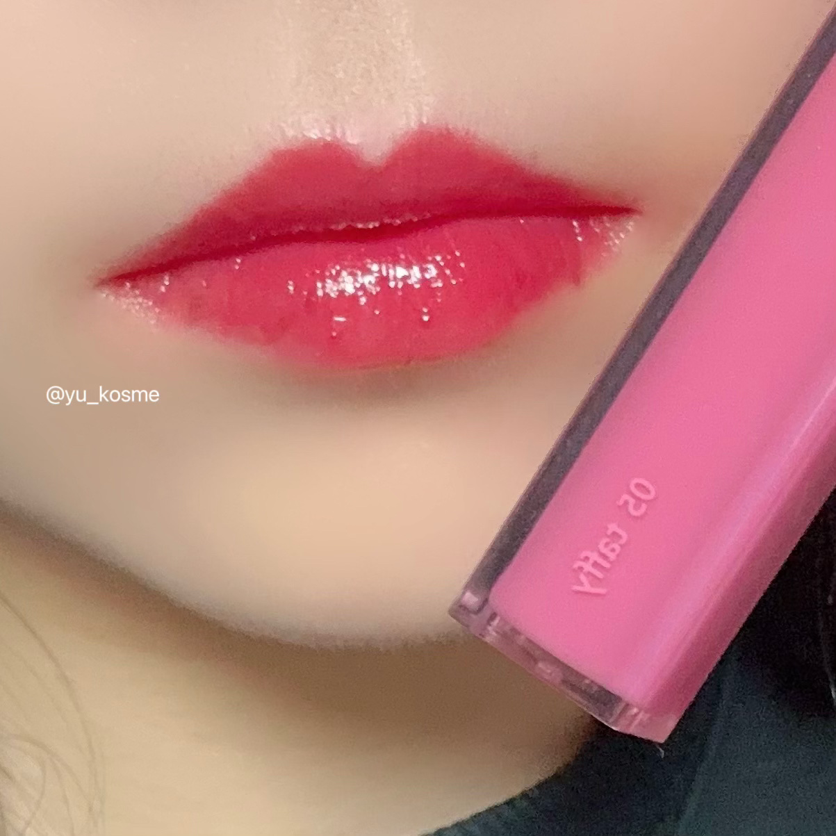 デュイフルウォーターティント/rom&nd/リップティントを使ったクチコミ（3枚目）