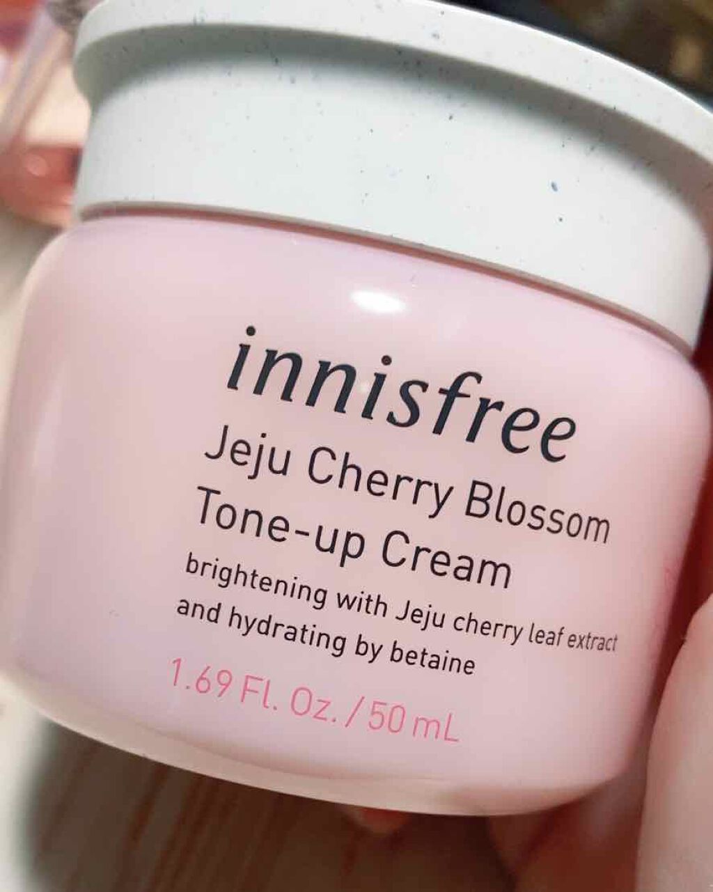 チェジュ チェリーブロッサム トーンアップクリーム/innisfree/化粧下地を使ったクチコミ(1枚目)