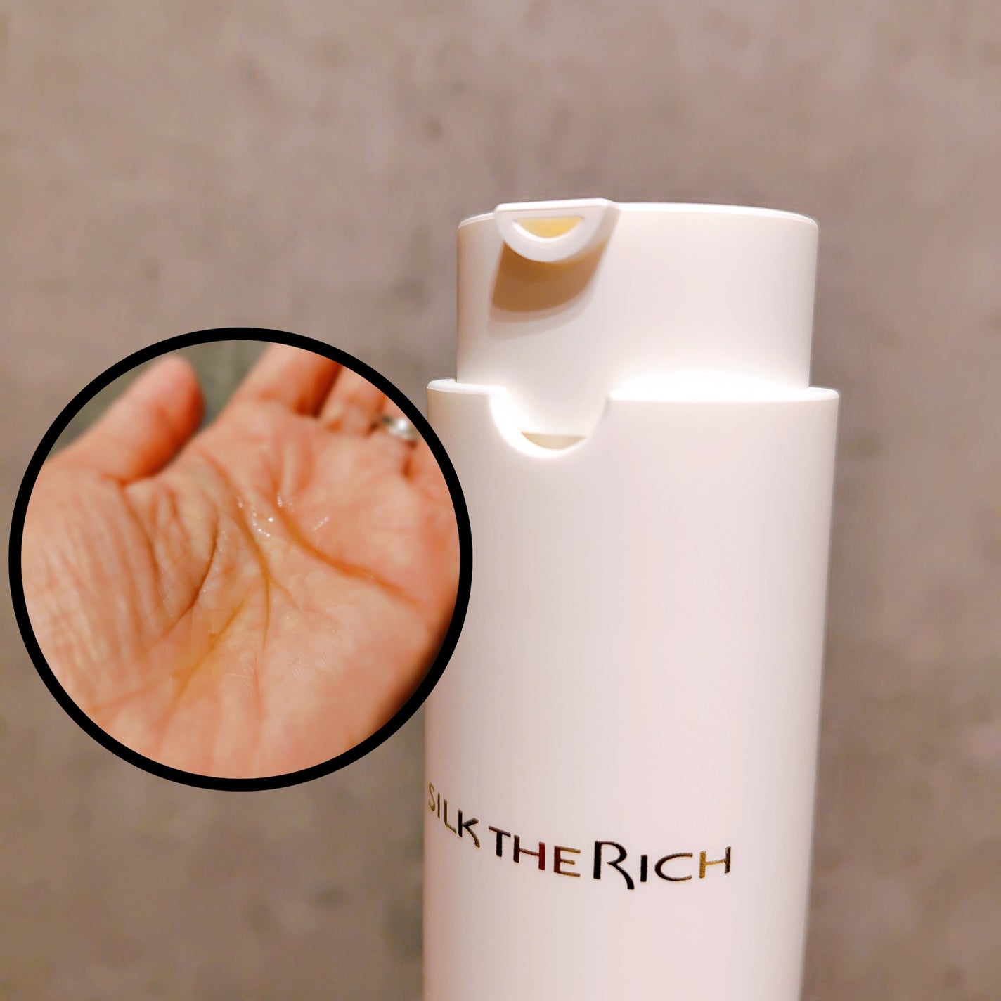 ザ・リッチ ヘアオイルGPF/SILK THE RICH/ヘアオイルを使ったクチコミ(3枚目)