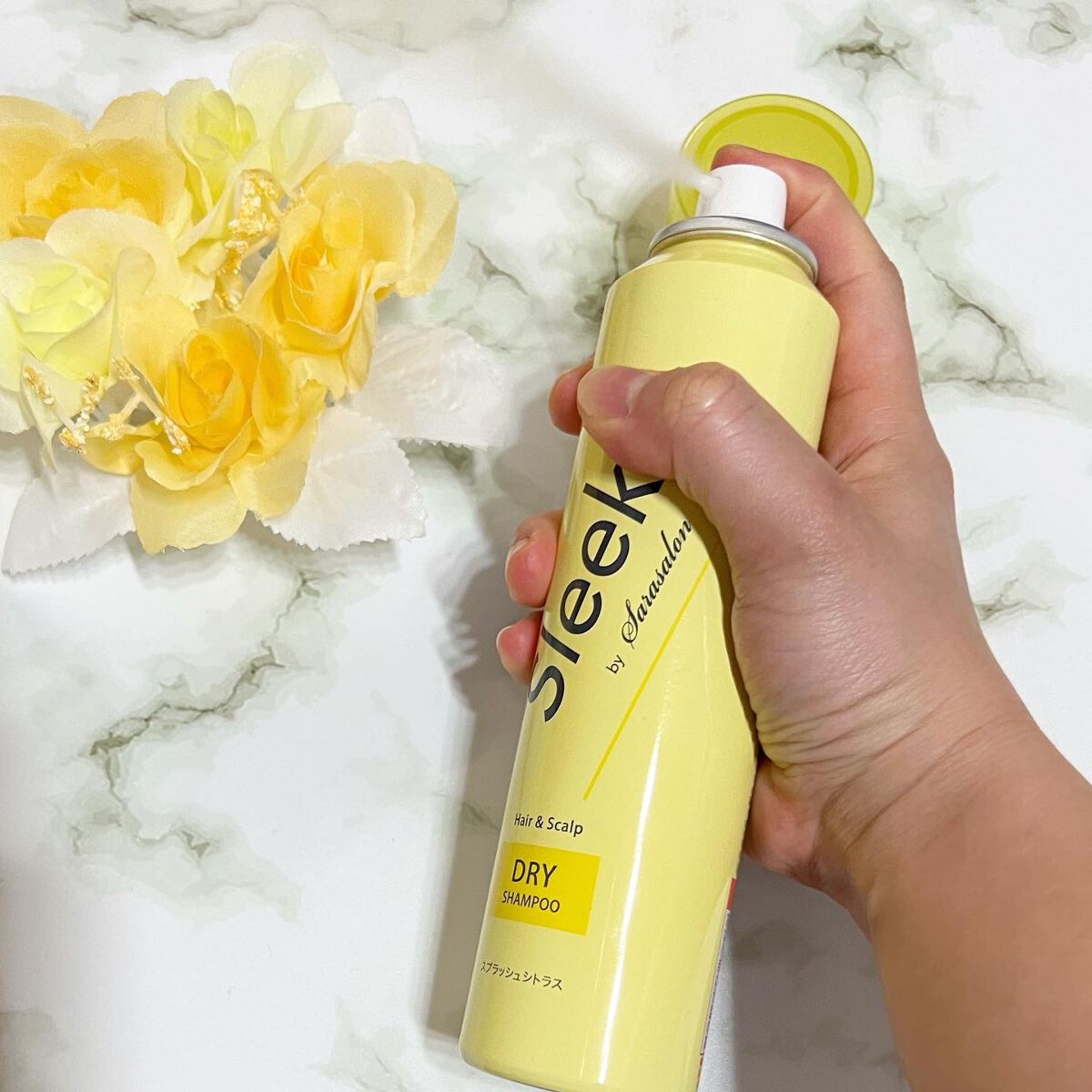ドライシャンプー/スリーク by サラサロン/ドライシャンプーを使ったクチコミ（3枚目）