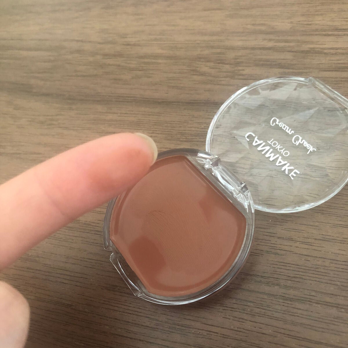 クリームチーク/キャンメイク/ジェル・クリームチークを使ったクチコミ(2枚目)