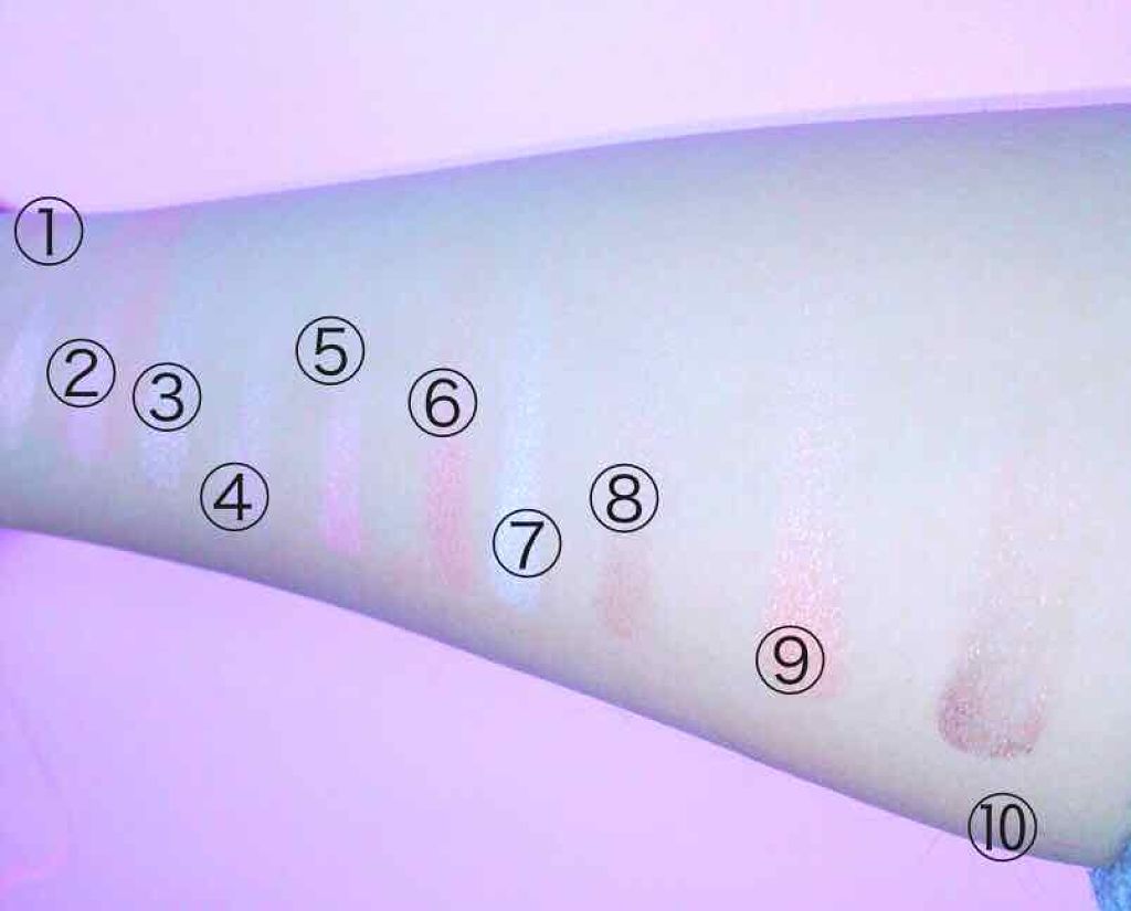 10カラーアイシャドウ/エンジェルハート/アイシャドウパレットを使ったクチコミ（3枚目）