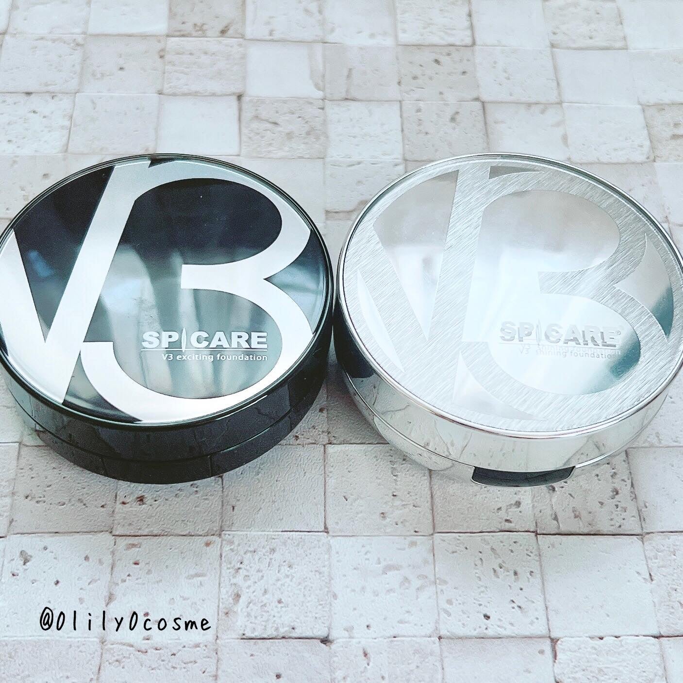 V3シャイニングファンデーション/SPICARE/クッションファンデーションを使ったクチコミ(7枚目)
