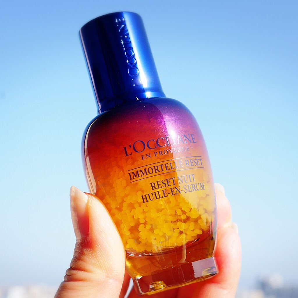 イモーテル オーバーナイトリセットセラム/L'OCCITANE/美容液を使ったクチコミ(5枚目)