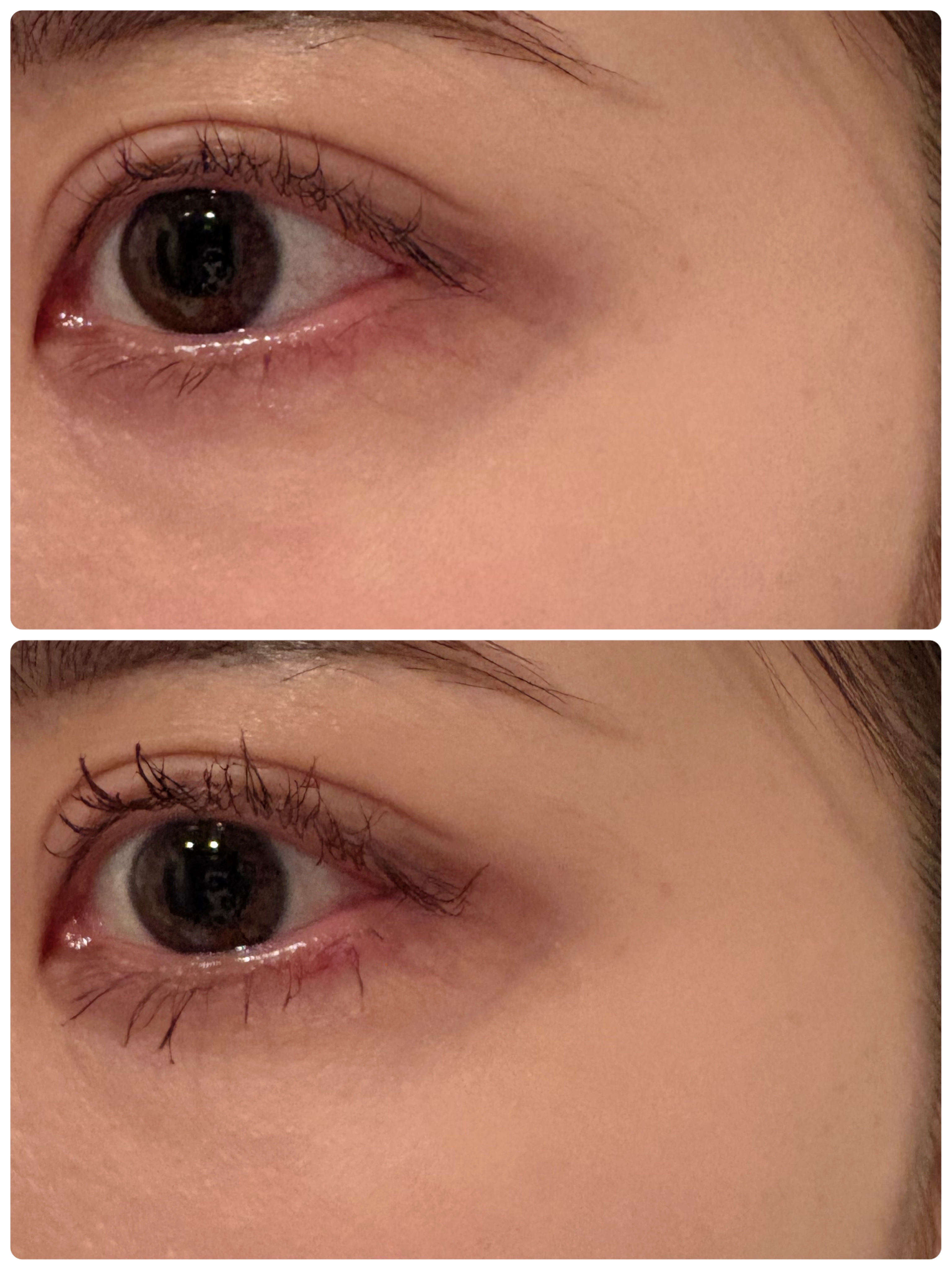 「塗るつけまつげ」ロングタイプ/デジャヴュ/マスカラを使ったクチコミ（2枚目）