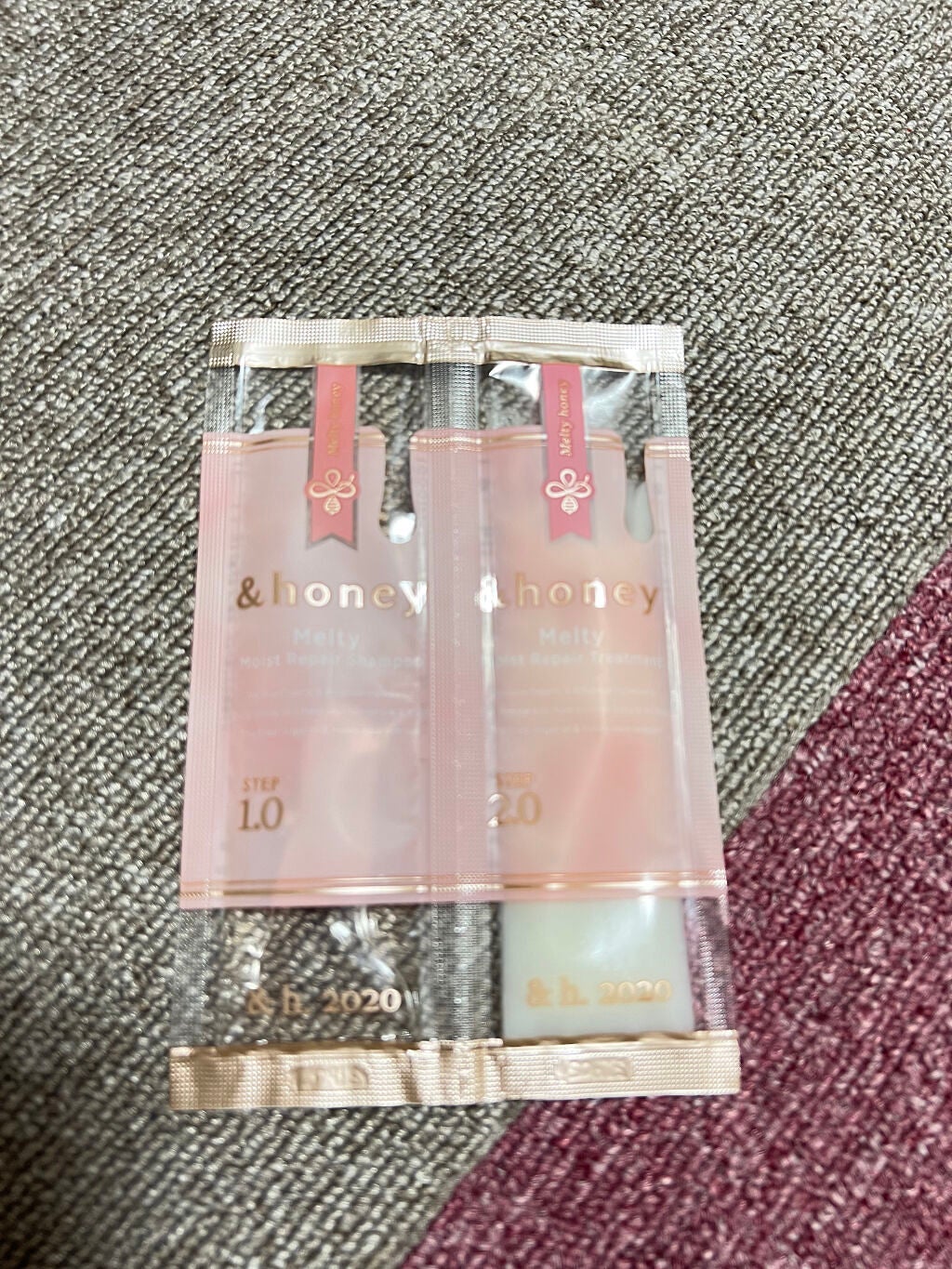 &honey Melty モイストリペア シャンプー1.0/モイストリペア ヘアトリートメント2.0/&honey/市販シャンプーを使ったクチコミ(1枚目)